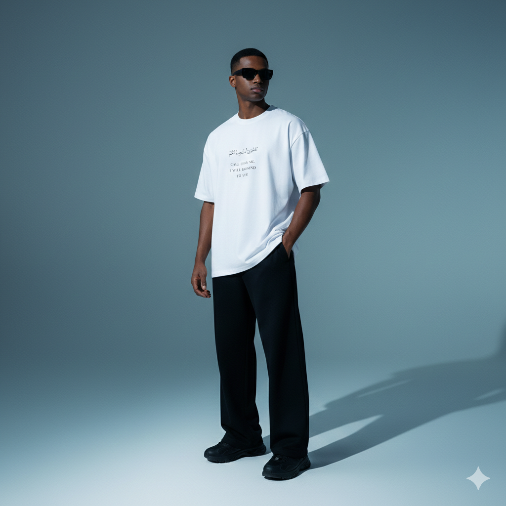 T‑Shirt “Call Upon Me – ادعوني أستجب لكم”