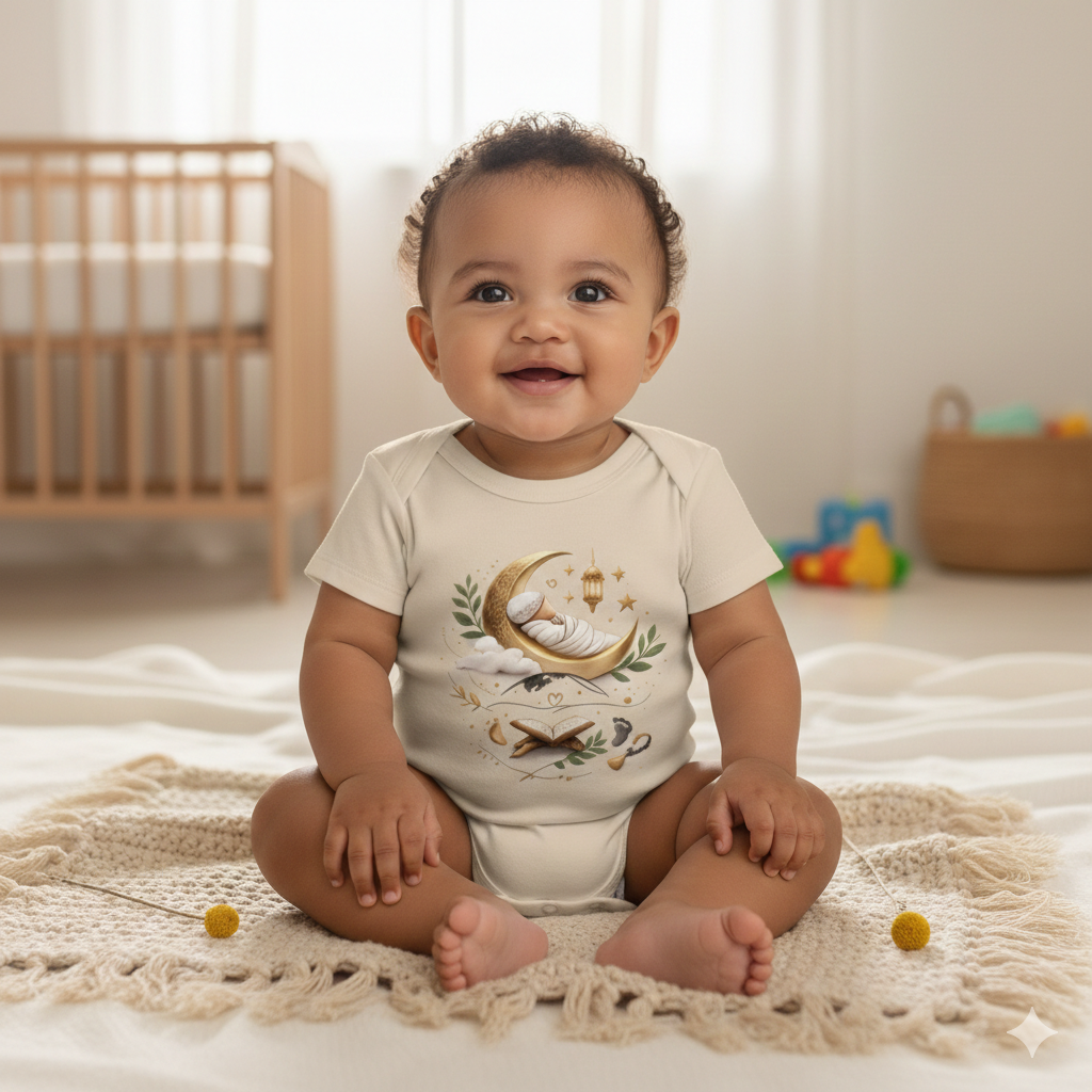 Body Bébé “Little Muslim” — Coton Doux